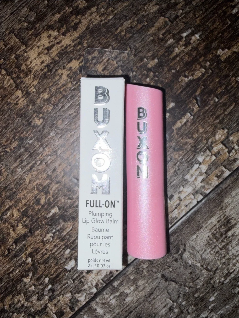 Buxom FULL-ON pluming lip glow balm in Dolly Delight 🩷